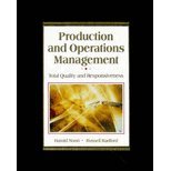 Beispielbild fr Production and Operations Management: Total Quality and Responsiveness/With Om-Companion (McGraw-Hill Series in Management) zum Verkauf von BooksRun