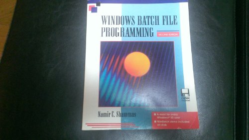 Stock image for Windows Batch File Programming for sale by AwesomeBooks
