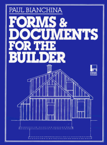 Stock image for Forms & Documents for the Builder for sale by HPB-Red