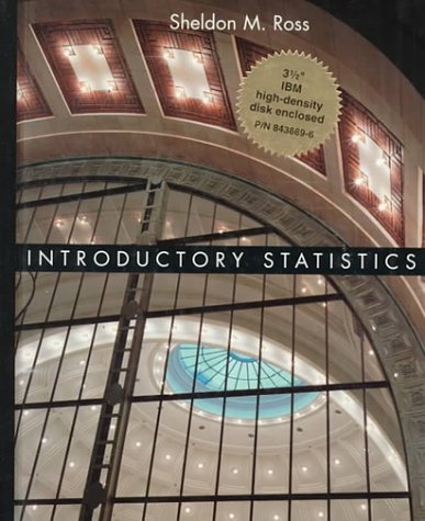 Beispielbild fr Introductory Statistics IBM zum Verkauf von HPB-Red