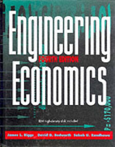 Imagen de archivo de Engineering Economics a la venta por The Book Spot