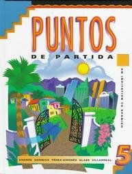 Stock image for Puntos de Partida : An Invitation to Spanish (5th ed) for sale by The Book Spot