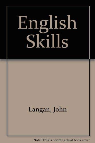 English Skills (9780079131973) by Langan, John