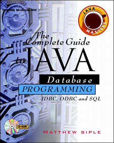 9780079132864: The Complete Guide to Java Database Programming with FDBC (Java Masters)