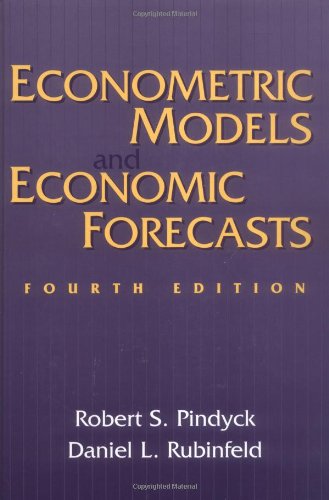 Imagen de archivo de Econometric Models and Economic Forecasts a la venta por ThriftBooks-Atlanta