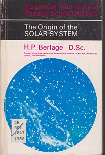 Imagen de archivo de The Origin of the Solar System a la venta por Wonder Book