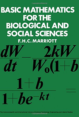 Beispielbild fr Basic Mathematics for the Biological and Social Sciences. zum Verkauf von Plurabelle Books Ltd