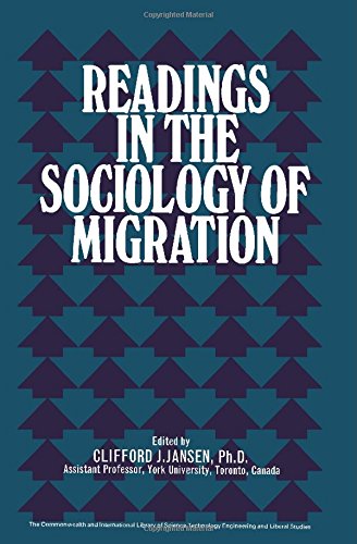 Stock image for Readings in the Sociology of Migration for sale by gearbooks