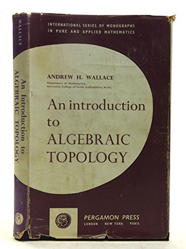 Imagen de archivo de Introduction to Algebraic Topology. a la venta por HPB-Red