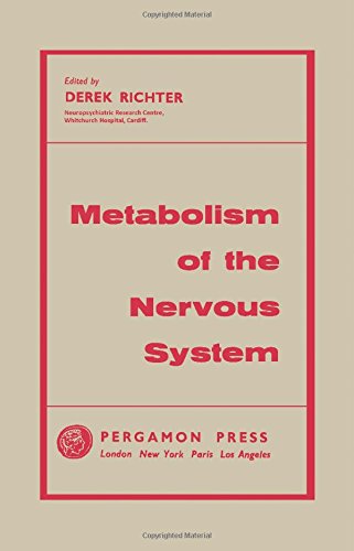 9780080090627: Metabolism of the Nervous System