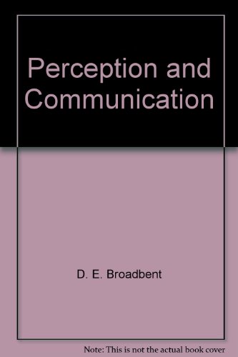 Perception and Communication