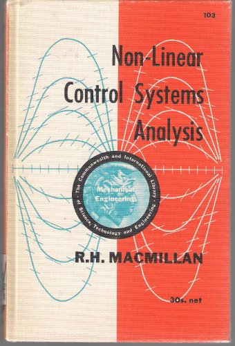 9780080096445: Non-Linear Control Systems Analysis