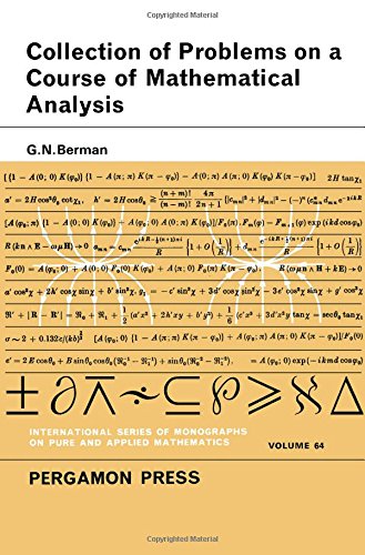 9780080100128: A Collection of Problems on Course of Mathematical Analysis