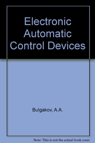 9780080100227: Electronic Automatic Control Devices