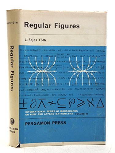 9780080100586: Regular Figures (International Series of Monographs on Pure & Applied Mathematics Vol 48)