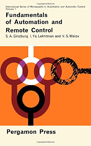9780080100722: Fundamentals of Automation and Remote Control