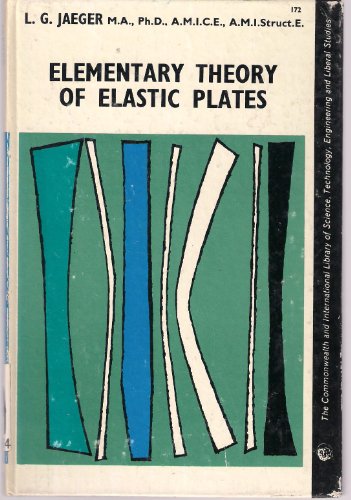 9780080103426: Elementary Theory of Elastic Plates (Commonwealth Library)
