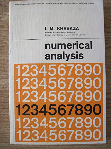 Stock image for Numerical Analysis for sale by Anybook.com