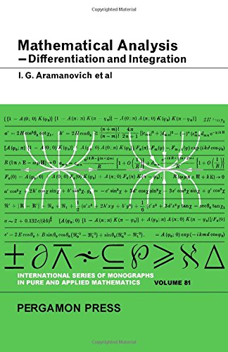 9780080110110: Mathematical Analysis (Pure & Applied Mathematics Monograph)
