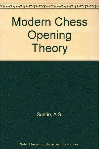 9780080111995: Modern Chess Opening Theory