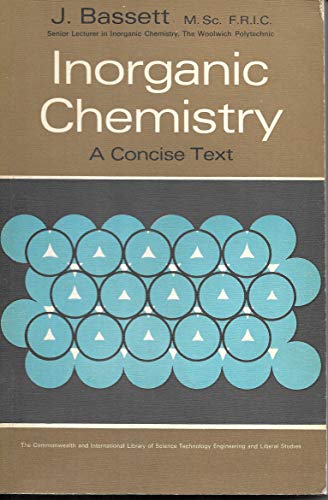 Inorganic Chemistry (9780080112060) by Bassett, J: