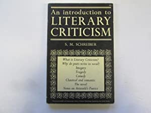 Imagen de archivo de An Introduction to Literary Criticism a la venta por Anybook.com