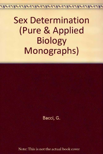 9780080112916: Sex Determination (Pure & Applied Biology Monographs)