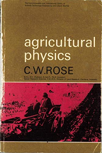 Stock image for Agricultural Physics for sale by Better World Books