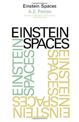 9780080123158: Einstein spaces,