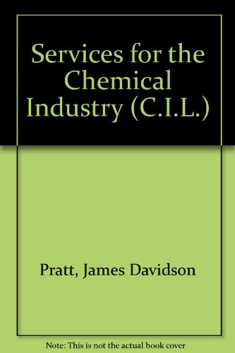 Imagen de archivo de Services for the Chemical Industry a la venta por Zubal-Books, Since 1961