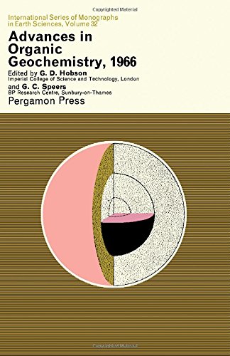 Imagen de archivo de Advances in Organic Geochemistry, 1966. a la venta por Eryops Books