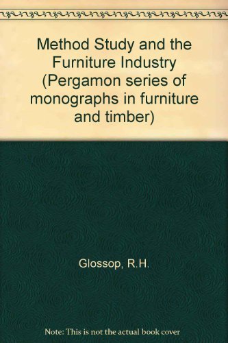 Beispielbild fr Method Study and the Furniture Industry zum Verkauf von WorldofBooks