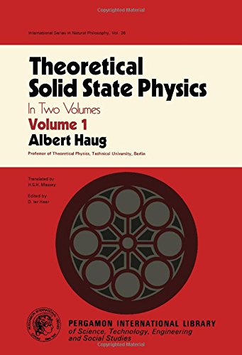 9780080157429: Theoretical Solid State Physics: v. 1 (Monographs in Natural Philosophy)