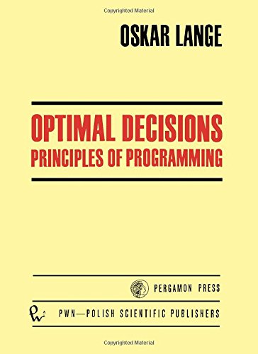 9780080160535: Optimal Decisions