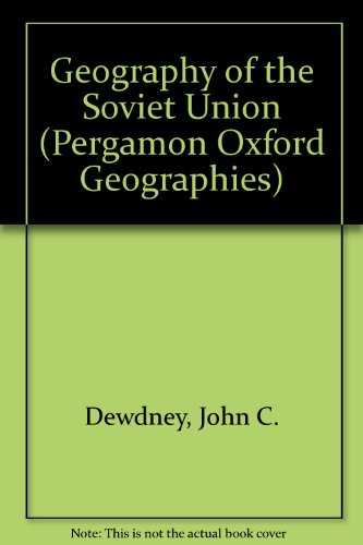 Imagen de archivo de A Geography Of The Soviet Union a la venta por dsmbooks