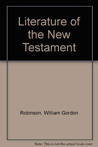 9780080163451: The literature of the New Testament,