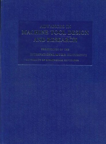 9780080165592: Advances in Machine Tool Design and Research