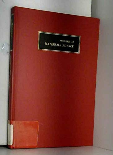 Beispielbild fr The Stored Energy of Cold Work (Progress in Materials Science, Vol. 17) (v. 17) zum Verkauf von Zubal-Books, Since 1961