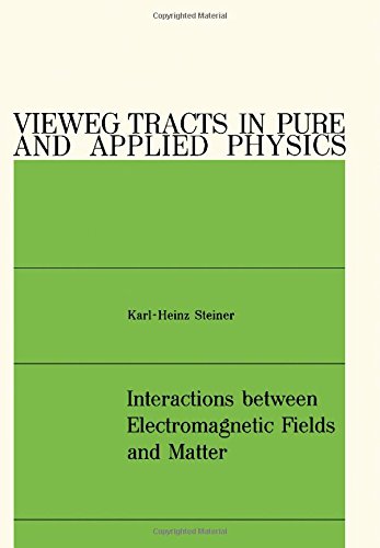 Imagen de archivo de Interactions between Electromagnetic Fields and Matter, (Vieweg tracts In Pure and applied Physics, Volume 1) a la venta por MB Books