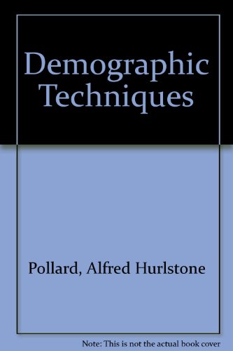 Stock image for Demographic Techniques for sale by Better World Books
