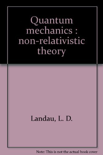 9780080190129: Quantum mechanics : non-relativistic theory