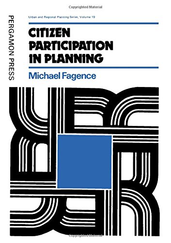 9780080203973: Citizen Participation in Planning (Urban & Regional Planning S.)