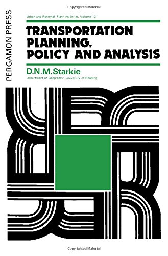 9780080209098: Transportation Planning, Policy and Analysis: Urban and Regional Planning Series