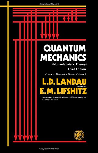 Imagen de archivo de Quantum Mechanics - Non-Relativistic Theory a la venta por Better World Books