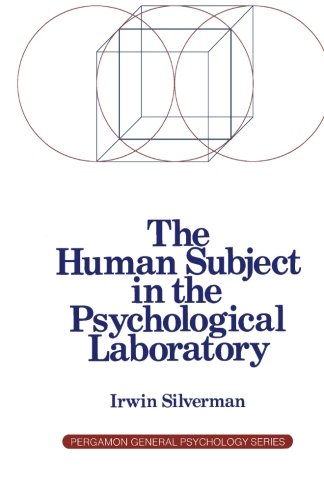 Imagen de archivo de The Human Subject in the Psychological Laboratory (General Psychology) a la venta por Revaluation Books