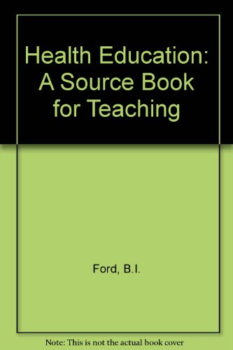 9780080213262: Health Education: A Sourcebook for Teaching