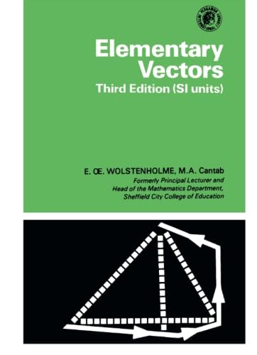 Stock image for Elementary Vectors (Pergamon international library of science, technology, engineering & social studies). for sale by Brentwood Books