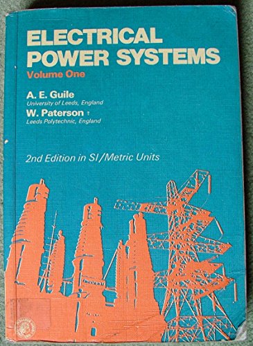 9780080217291: Electrical Power Systems, Vol. 1 (2nd Edition)