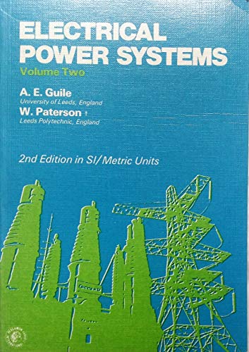 Stock image for Electrical Power Systems: v. 2 for sale by Brit Books