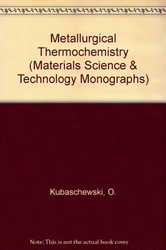 9780080221076: Metallurgical Thermochemistry